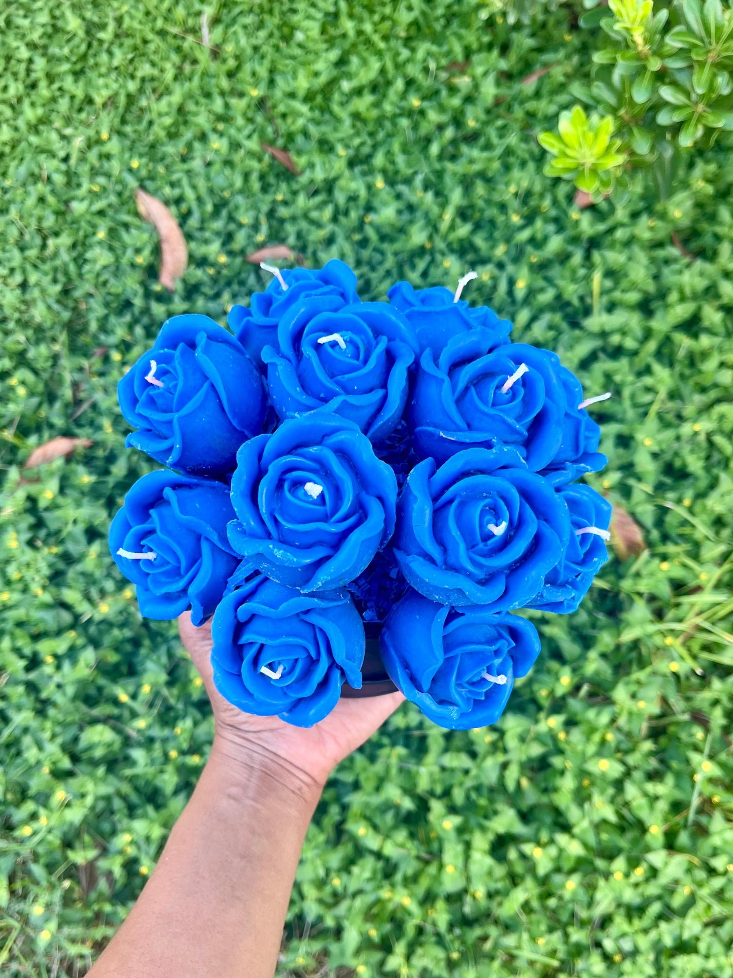 Rose Candle Bouquet
