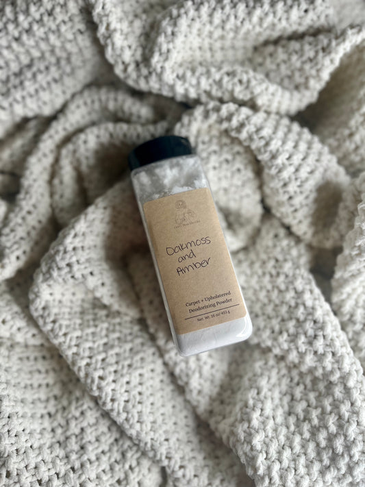 Oakmoss and Amber Deodorizing Powder