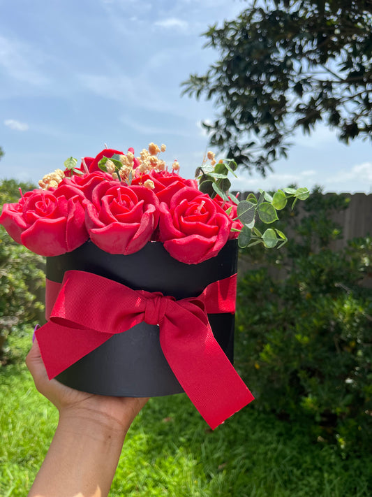 Rose Candle Bouquet