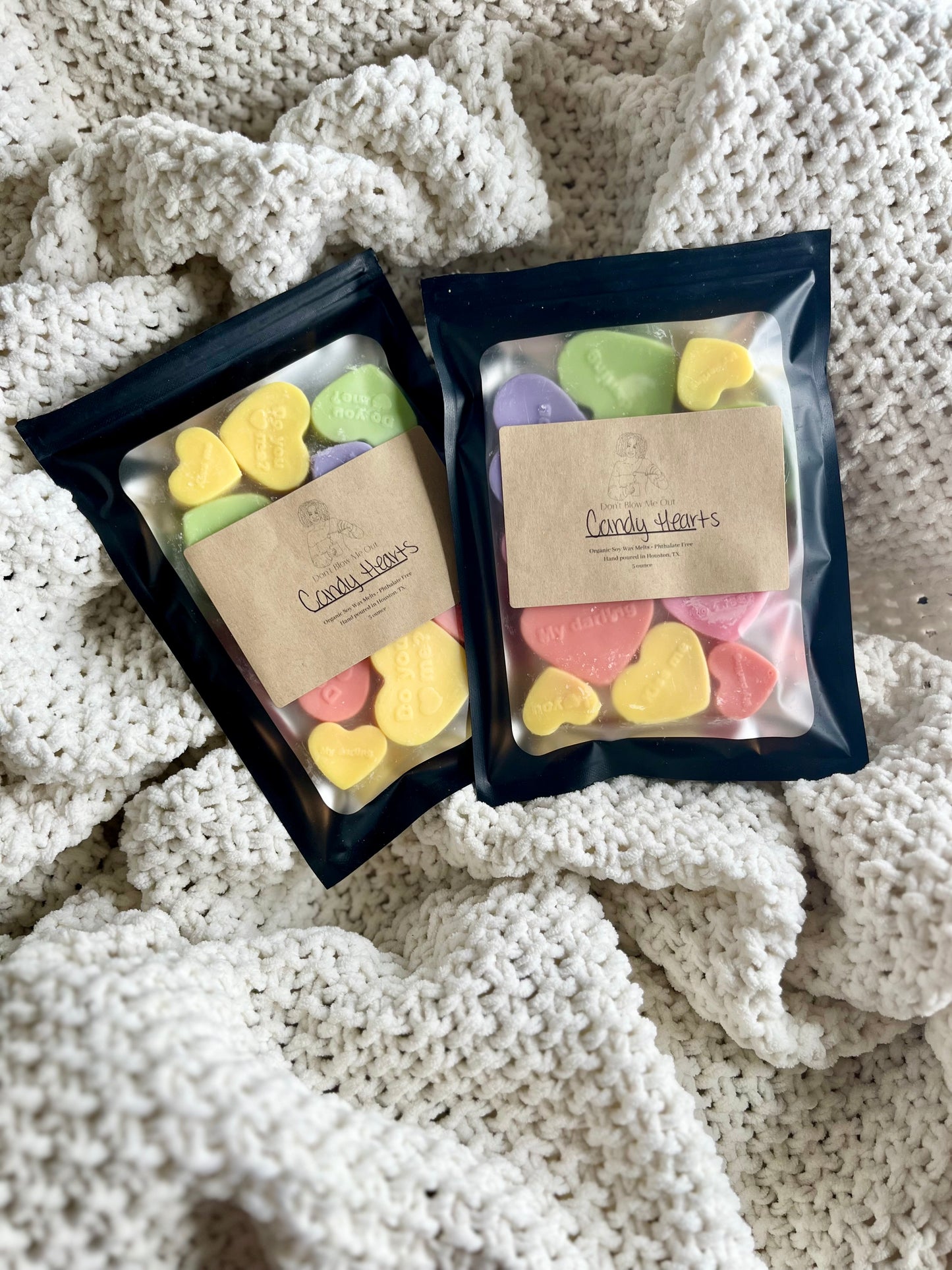Candy Hearts Wax Melts
